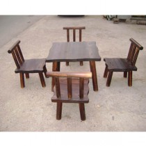 防腐木桌椅-02